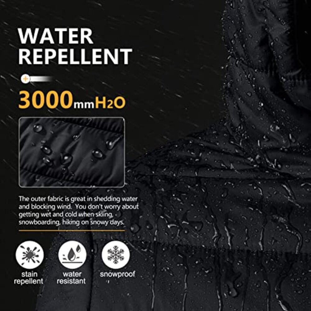 Packable Lightweight Quilted Puffer Jacket Hooded… - image 7